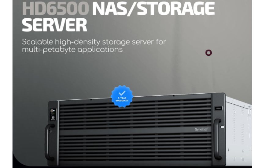 Synology HD6500 đánh giá chuyên sâu máy chủ lưu trữ 60-Bay - Từ thông số đến thực chiến
